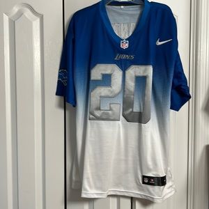 Nike XL Barry Sanders Lions Jersey
